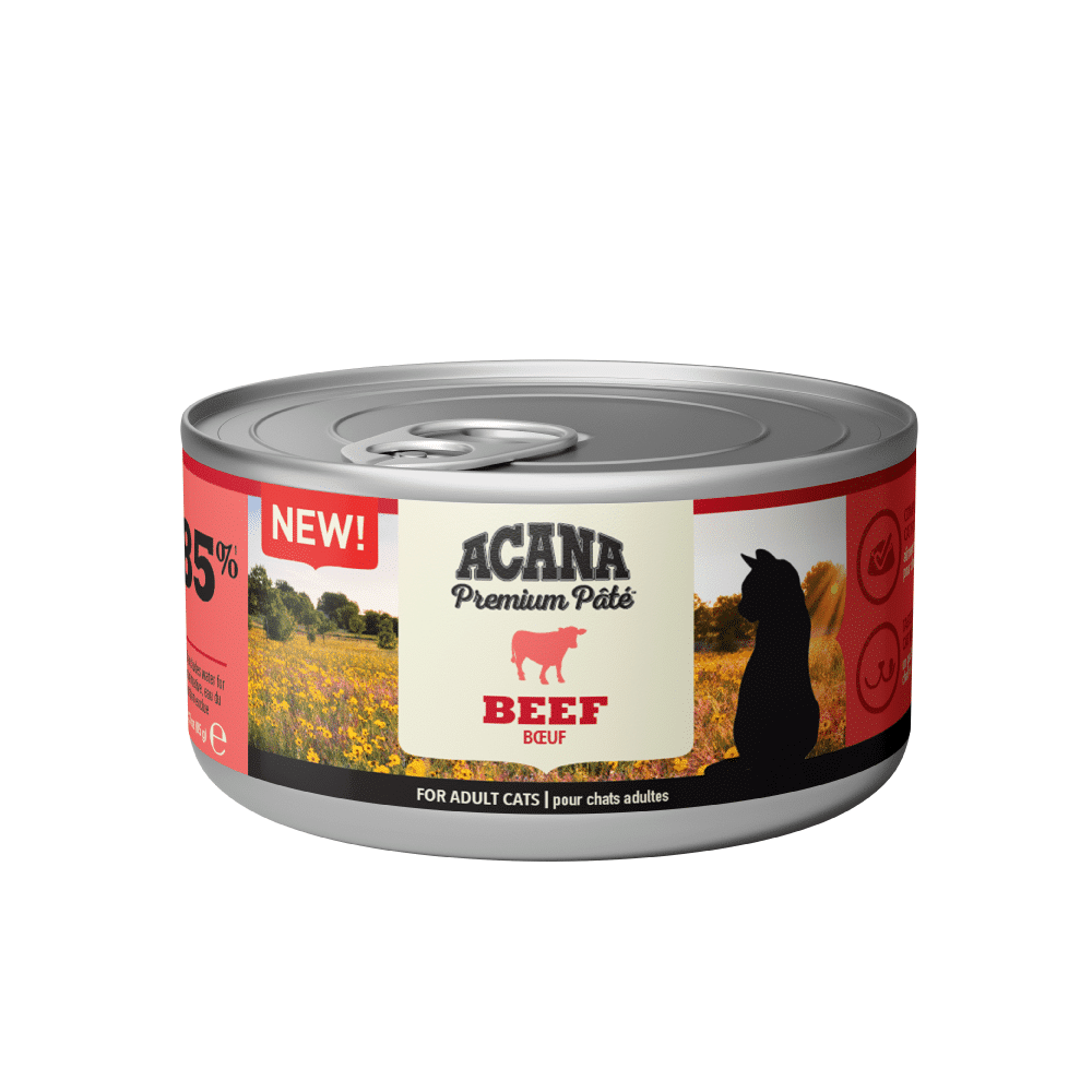 Acana Premium Beef Pate Cat Wet Food - 85G