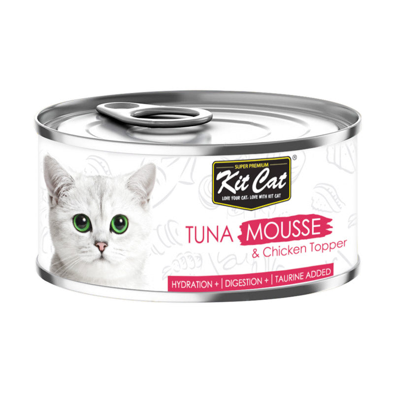 Kit Cat Tuna Mousse & Chicken Topper 80g