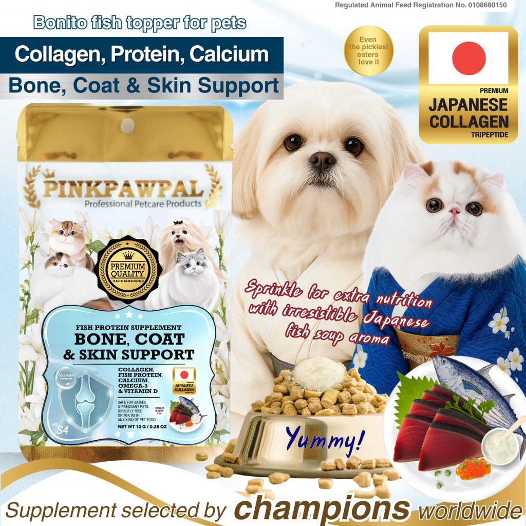 PinkPawPal Bone, Coat & Skin Support 30g