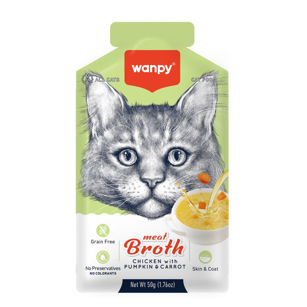 Wanpy Meat Broth for Cats (50gm)