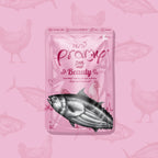Pramy Beauty Tuna Topping Chicken In Gravy Recipe Box (12x70g)