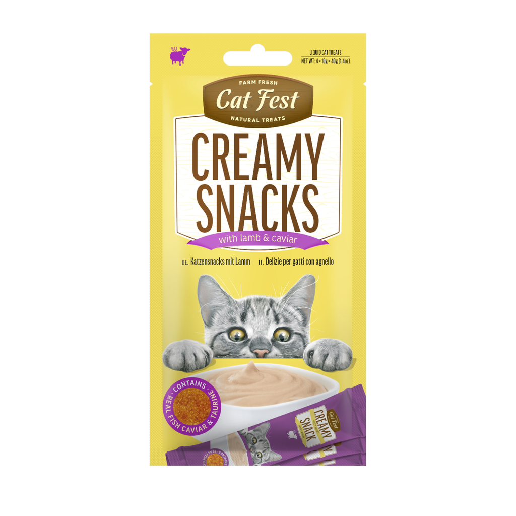 Cat Fest Creamy Snacks 4x10g