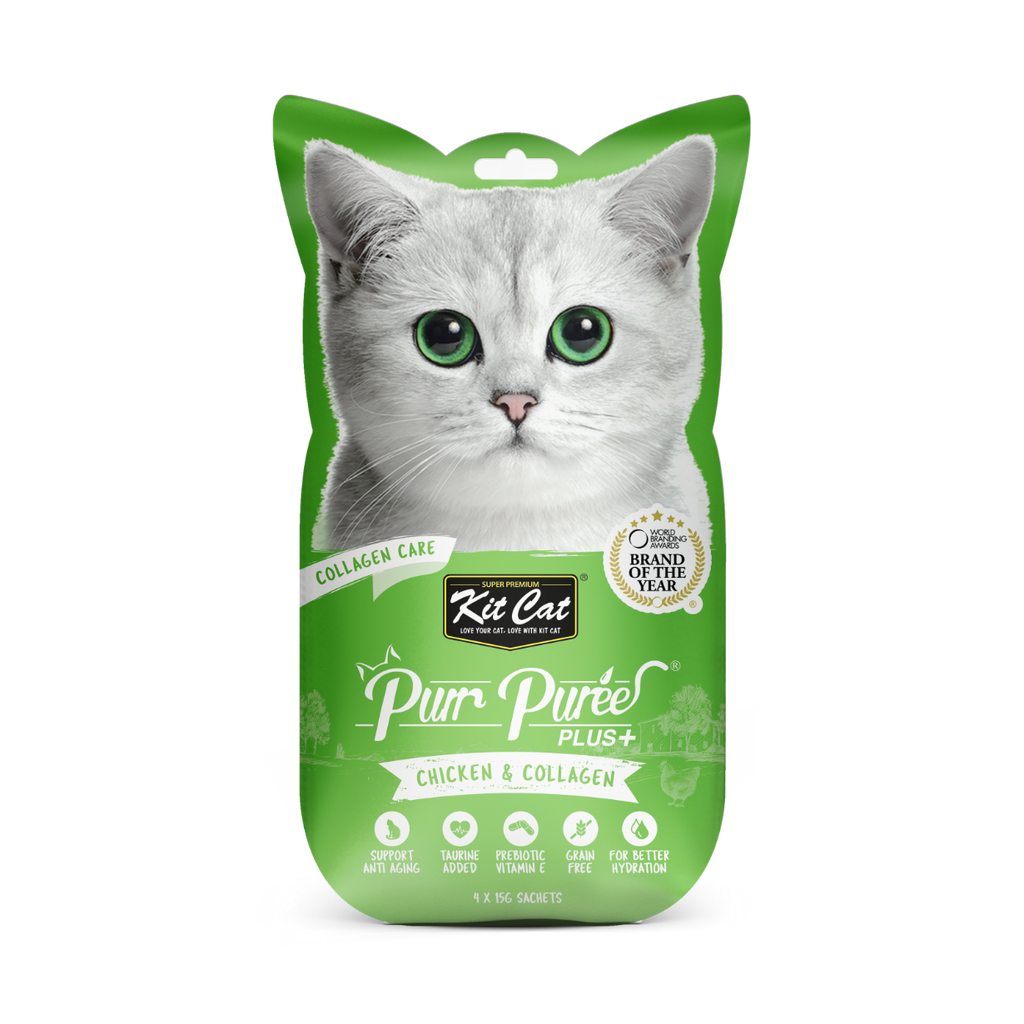 Kit Cat Purr Puree Plus+ Treats