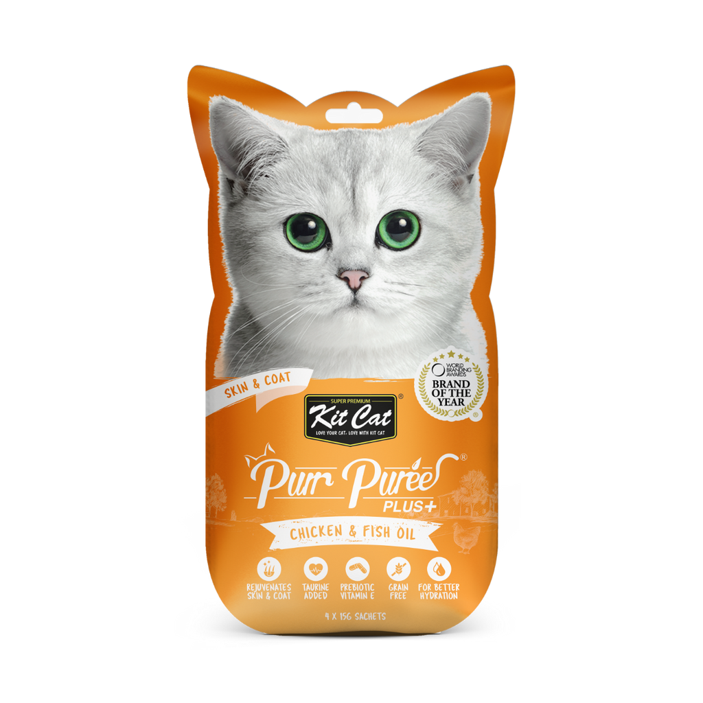 Kit Cat Purr Puree Plus+ Treats