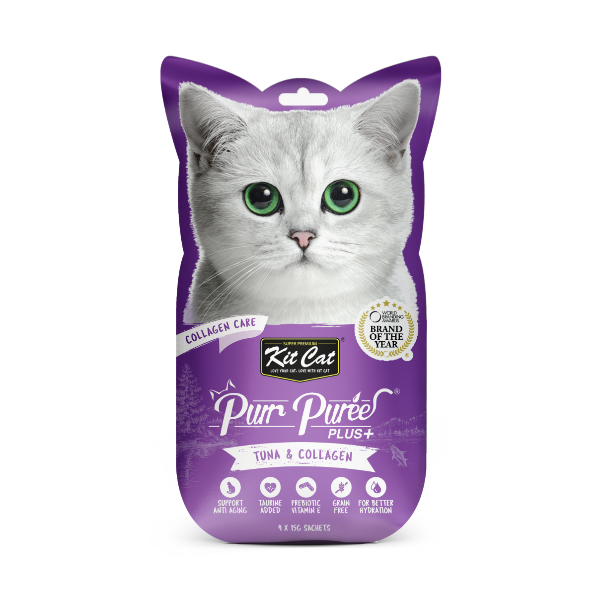 Kit Cat Purr Puree Plus+ Treats