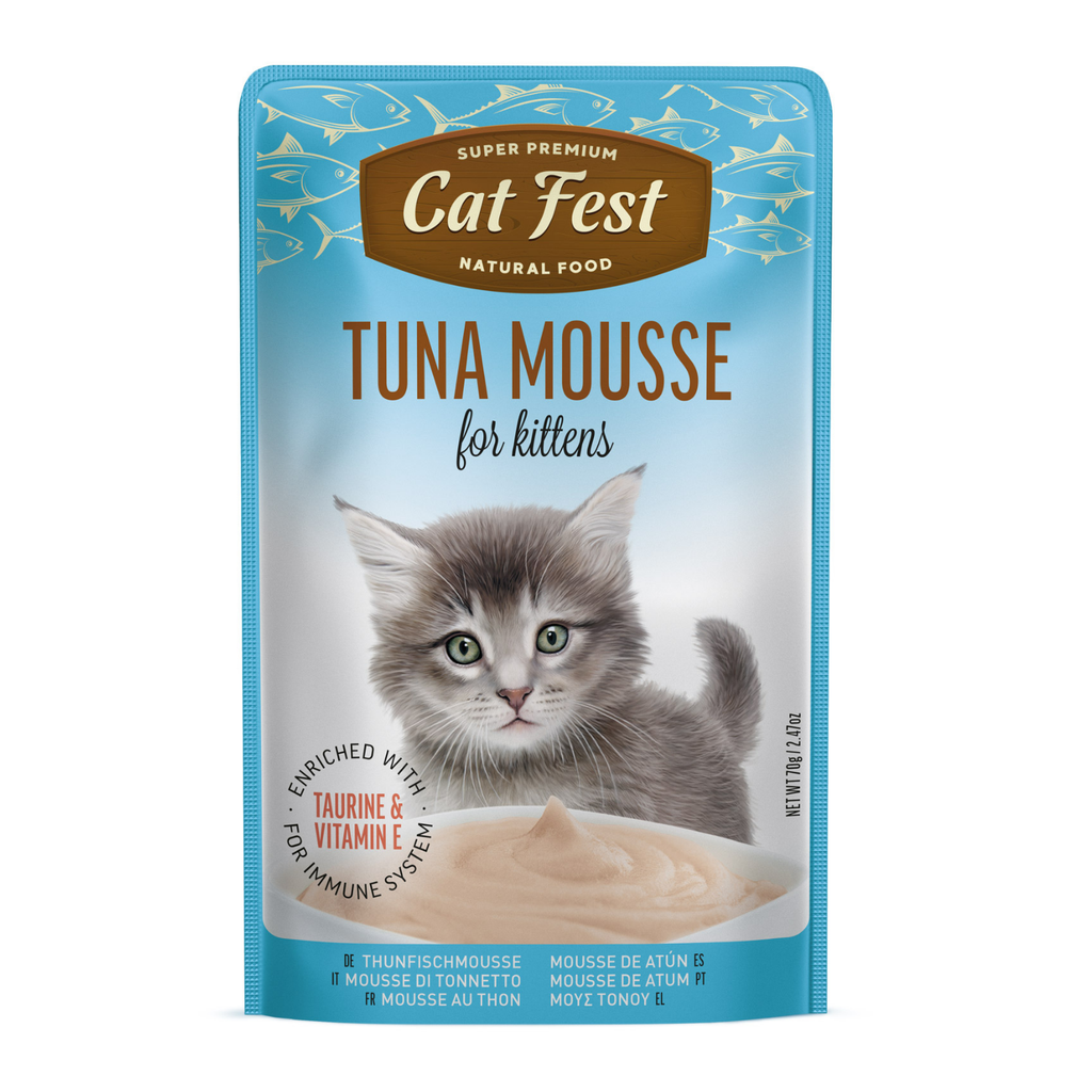 Cat Fest Tuna Mousse for Kittens 70g