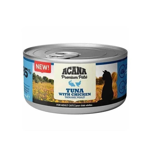 Acana Premium Tuna & Chicken Pate Cat Wet Food- 85G
