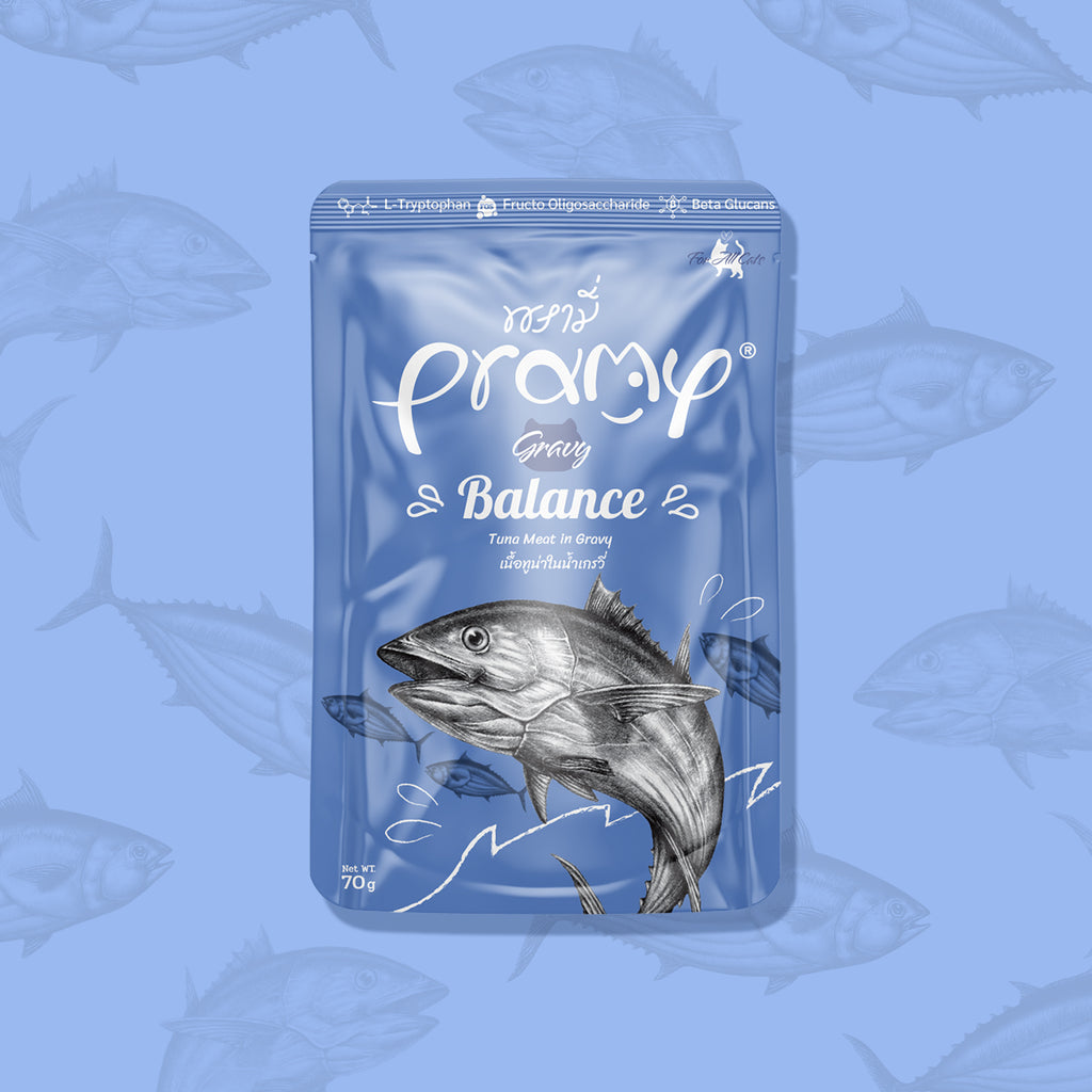 Pramy Balance Tuna In Gravy Recipe Box (12x70g)