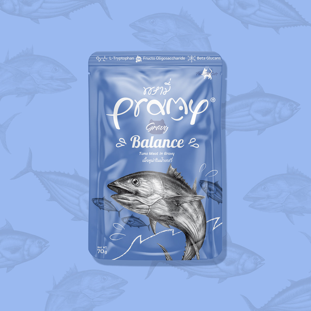 Pramy Balance Tuna In Gravy Recipe Box (12x70g)