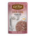 Cat Fest Duck With Tuna in Tender Jelly For Cats 70g