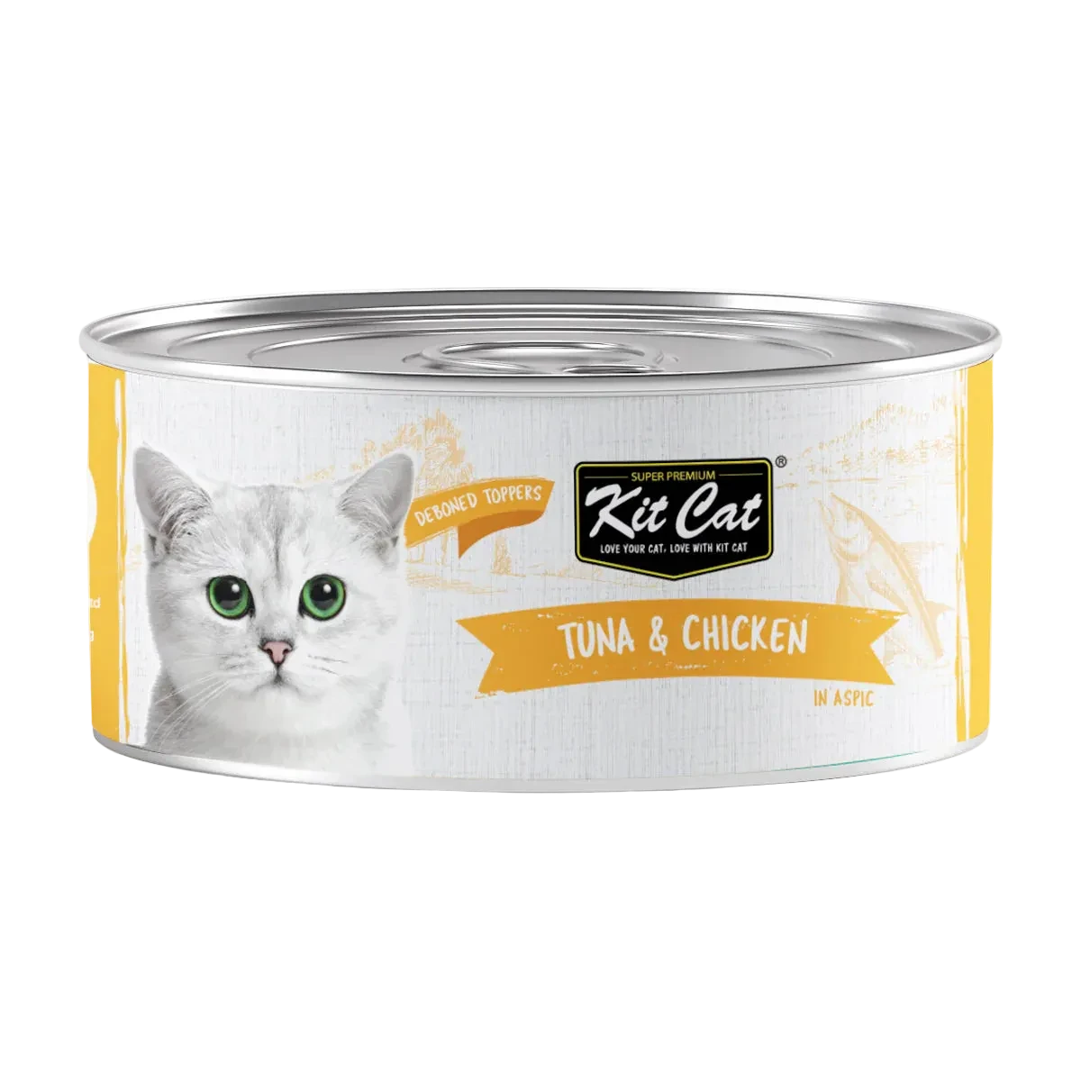 Kit Cat Deboned Tuna & Chicken Wet Food 80g
