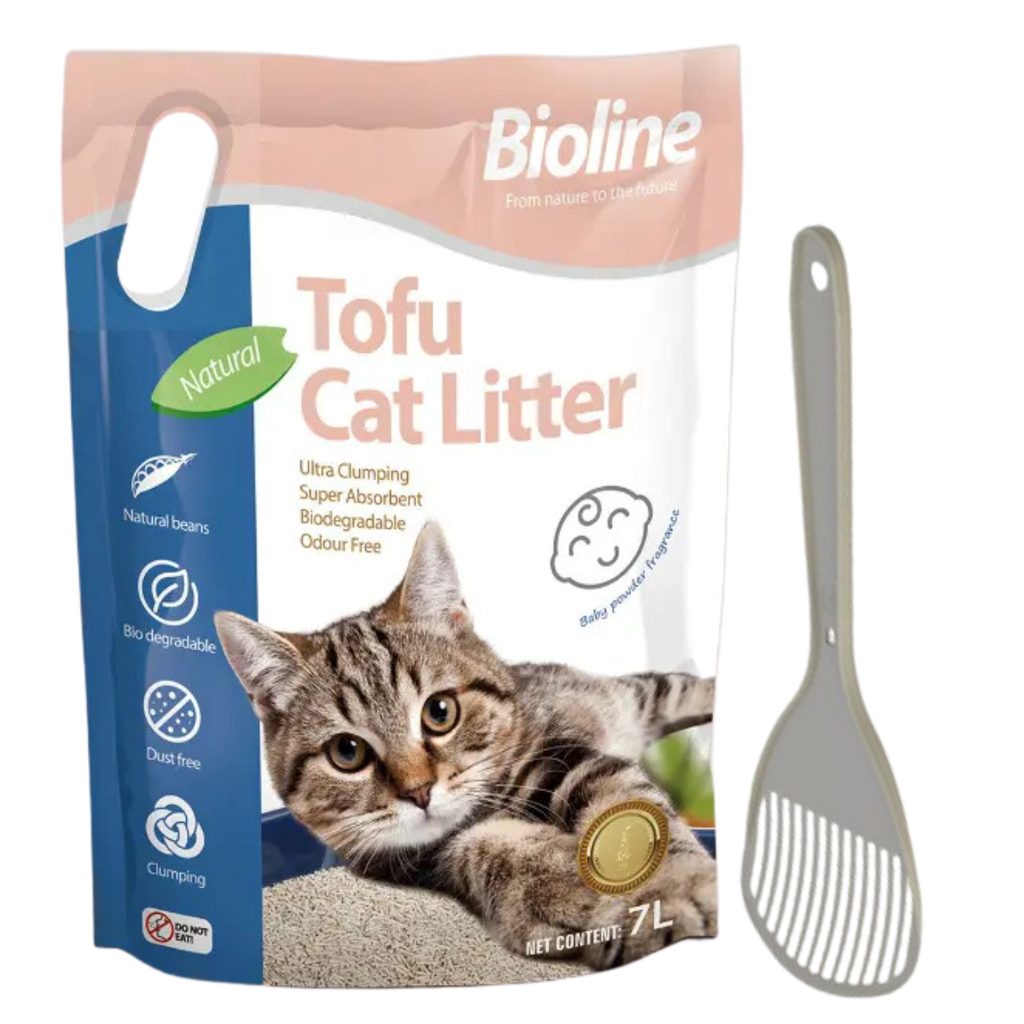 Bioline Tofu Cat Litter 7L