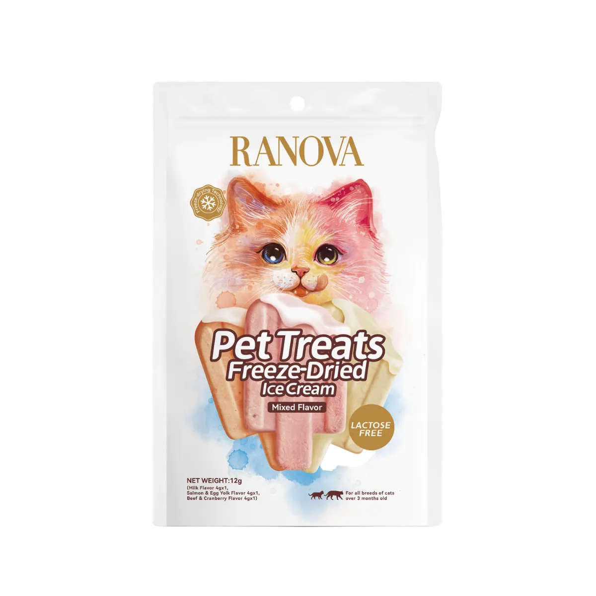 RANOVA ‏Freeze Dried Ice Cream-Mixed Flavors