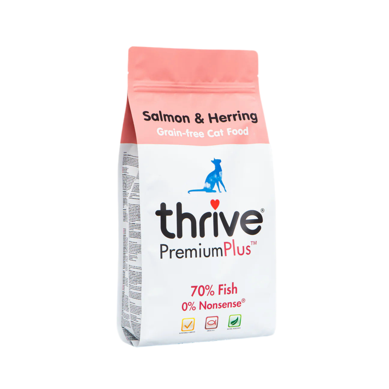 Thrive PremiumPlus Salmon and Herring Complete Dry Cat Food 1.5kg