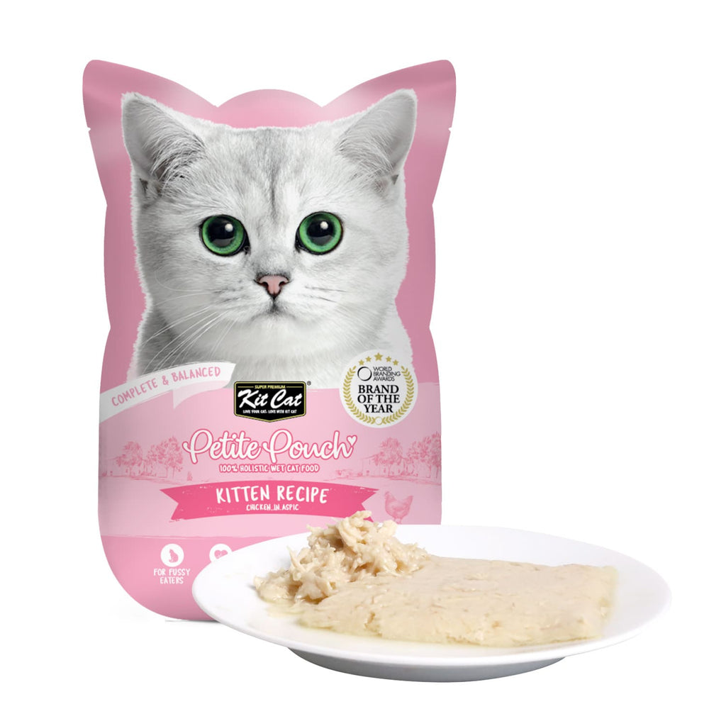 Kit Cat Complete Petite Pouch 70g – Kitten Chicken