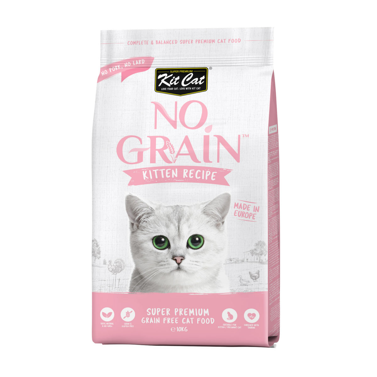Kit Cat No Grain Kitten Recipe Dry Food 1.0kg