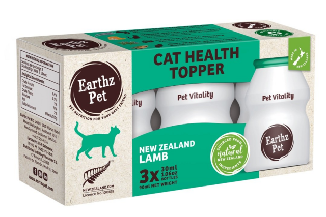 Earthz Pet New Zealand Health Topper for Cats