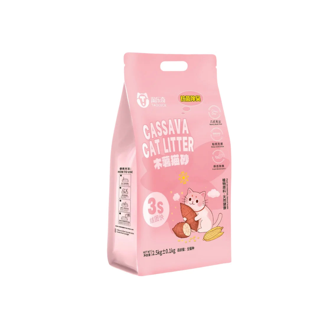 Cassava Cat Litter (unscented) 5 L