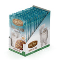 Cat Fest Duck With Salmon in Tender Jelly For Cats- Box(12x70g)