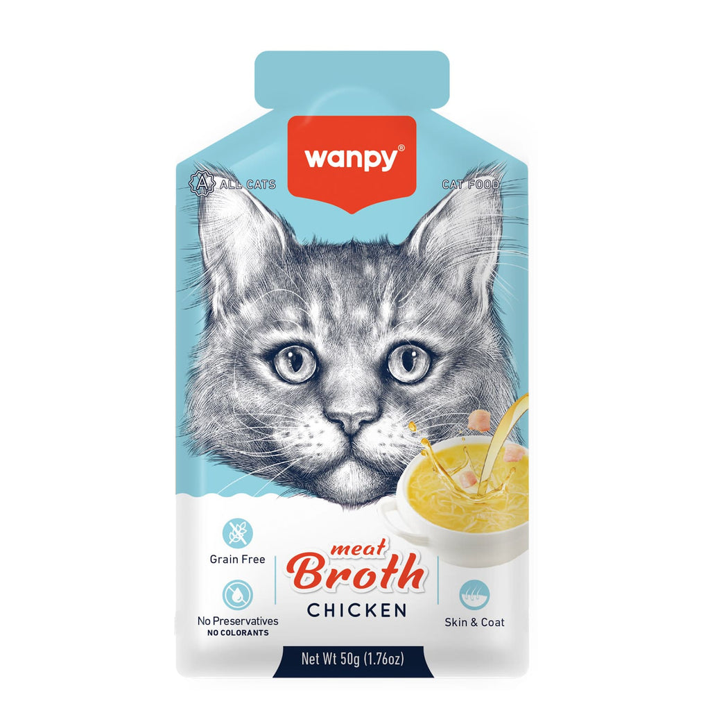 Wanpy Meat Broth for Cats (50gm)