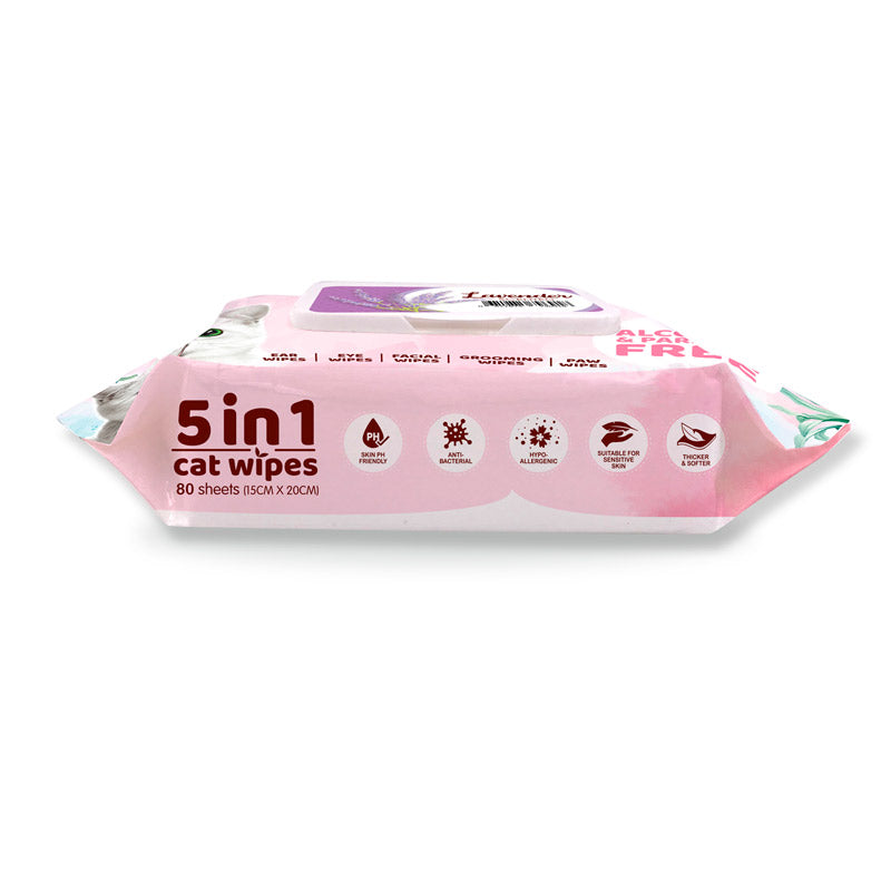 Kit Cat 5-in-1 Cat Wipes