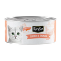 Kit Cat Deboned Chicken & Salmon Wet Food 80g