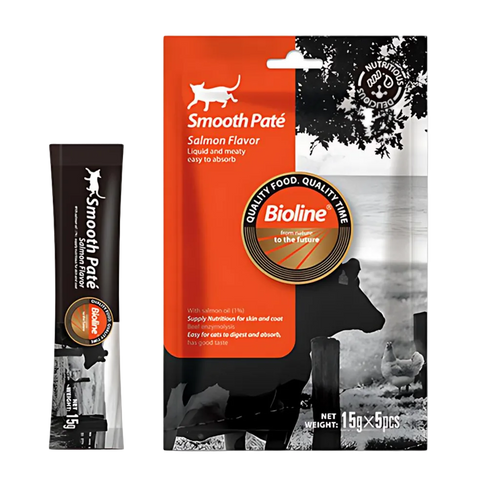 Bioline Natural Feast Smooth Pate Treat (15gx5pcs)