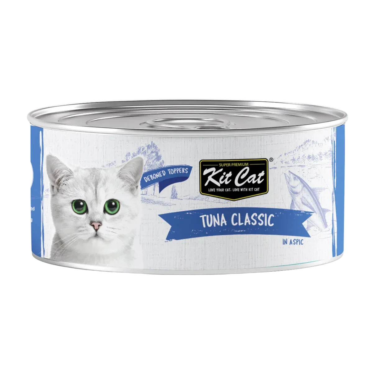 Kit Cat Deboned Tuna Classic Wet Food 80g