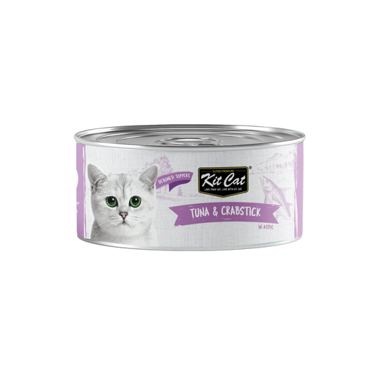 Kit Cat Deboned Tuna & Crabstick Wet Food 80g