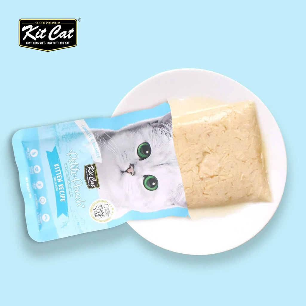 Kit Cat Complete Petite Pouch 70g – Kitten Tuna