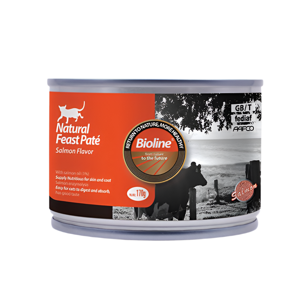 Bioline Natural Feast Pate Wet Cat Can 170g