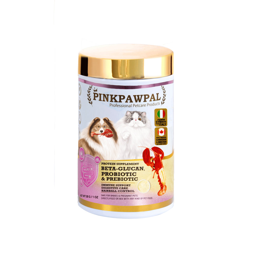 PinkPawPal Beta-glucan, Probiotic & Prebiotic 30 g