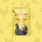 Pramy Omega Plus Chicken TOPPING Cheese In Jelly Recipe Box (12x70g)