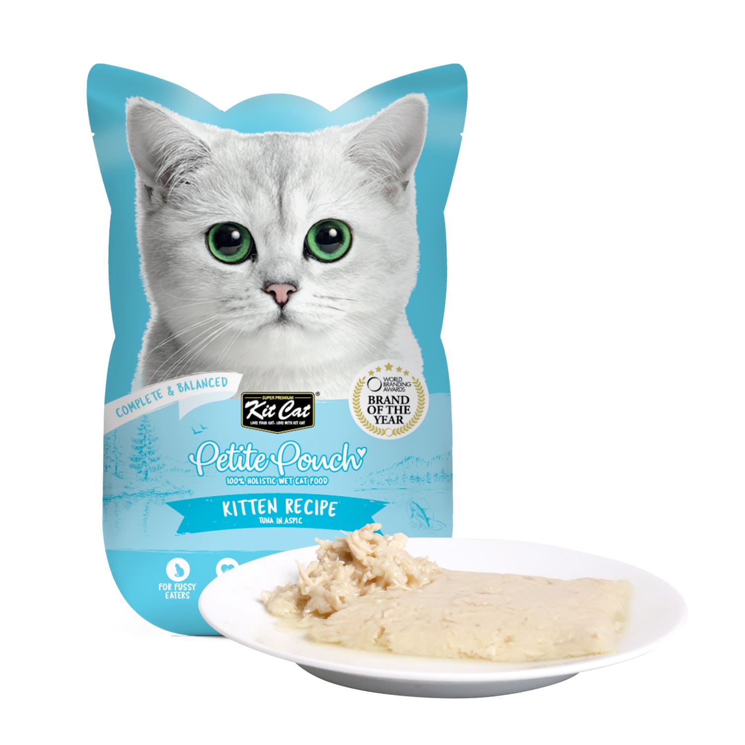Kit Cat Complete Petite Pouch 70g – Kitten Tuna