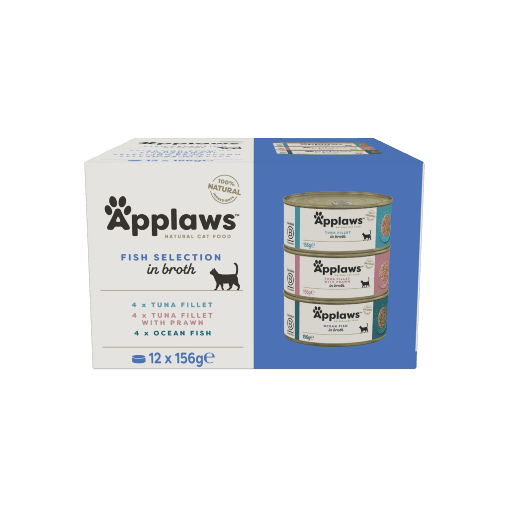 Applaws Fish Selection Multipack in Broth Cat Wet Food 12x156g