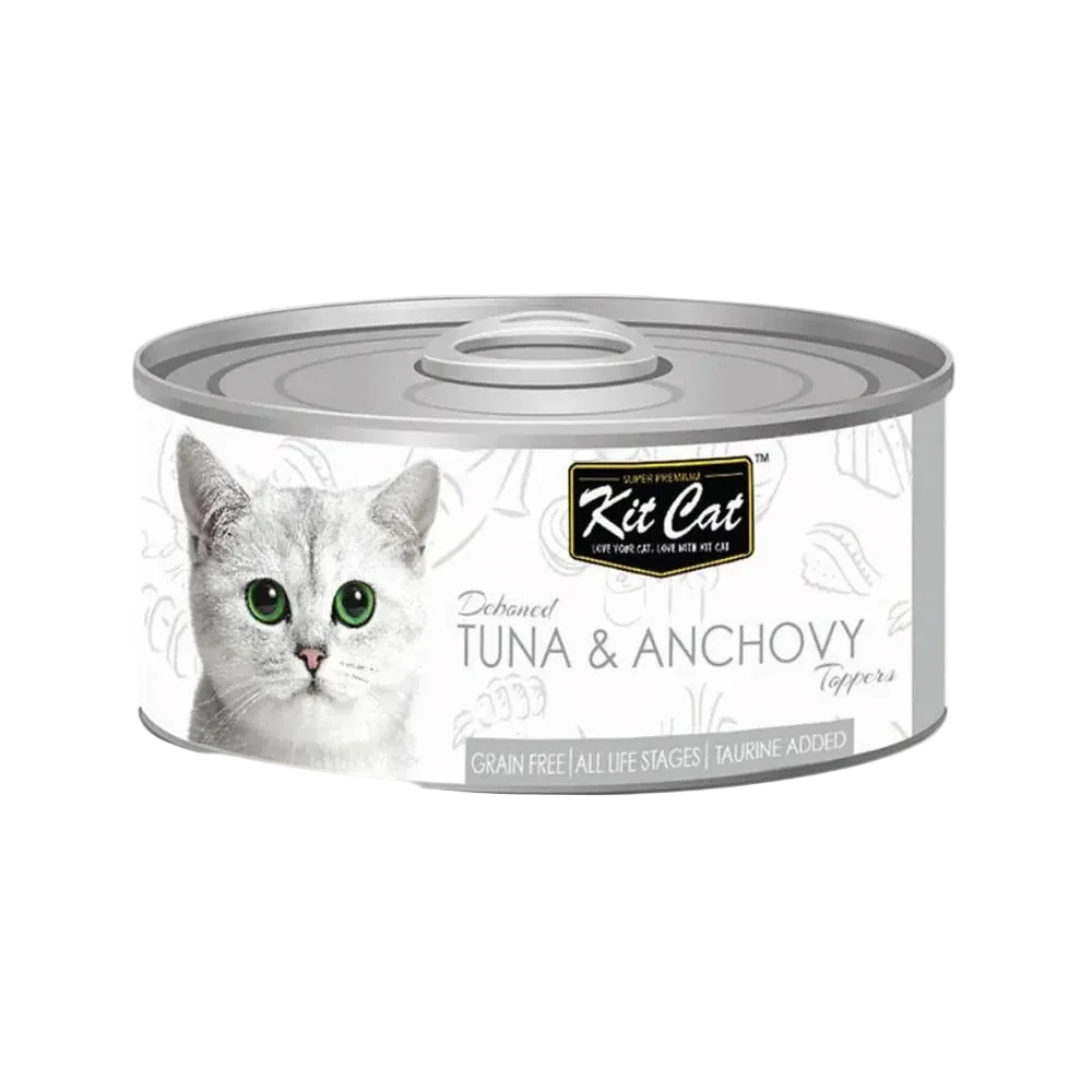 Kit Cat Deboned Tuna & Anchovy Wet Food 80g