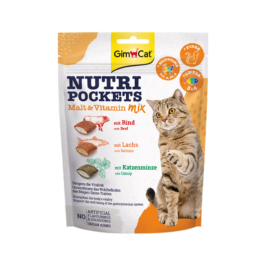 Gimcat Nutri Pockets Malt& Vitamin 150 g