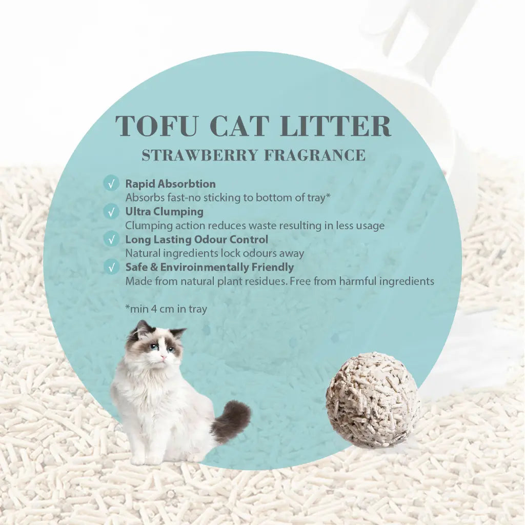 Bioline Tofu Cat Litter 7L
