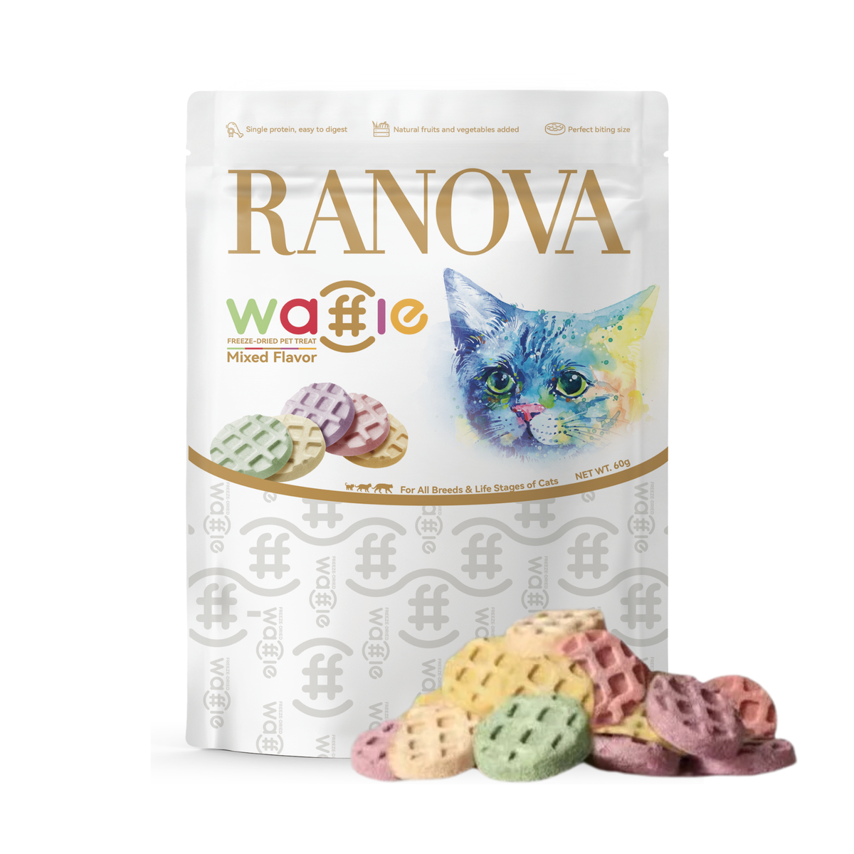 RANOVA Freeze-Dried Waffle–(Mixed Flavors)