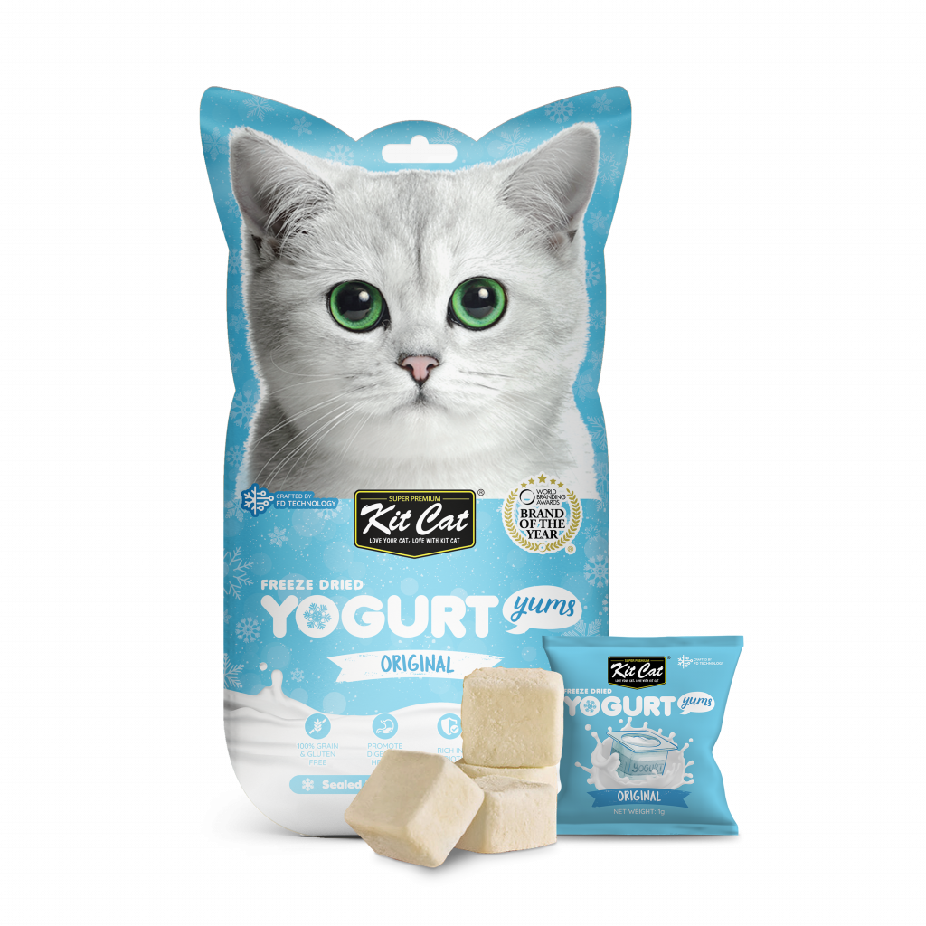 Kit Cat Freeze Dried Yogurt Yums Original 10pcsx1G