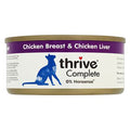Thrive Complete Chicken & Liver Wet Food for Adult 75g